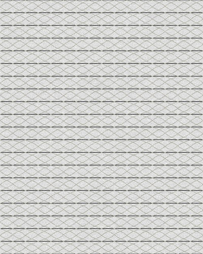 Geometric Repeat 07 Custom Carpet 6'8" x 8'4" KNB Mills LLC