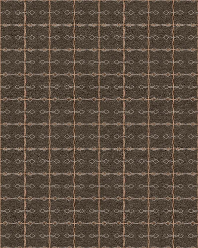 Geometric Repeat 25 Custom Carpet 6'8" x 8'4" KNB Mills LLC