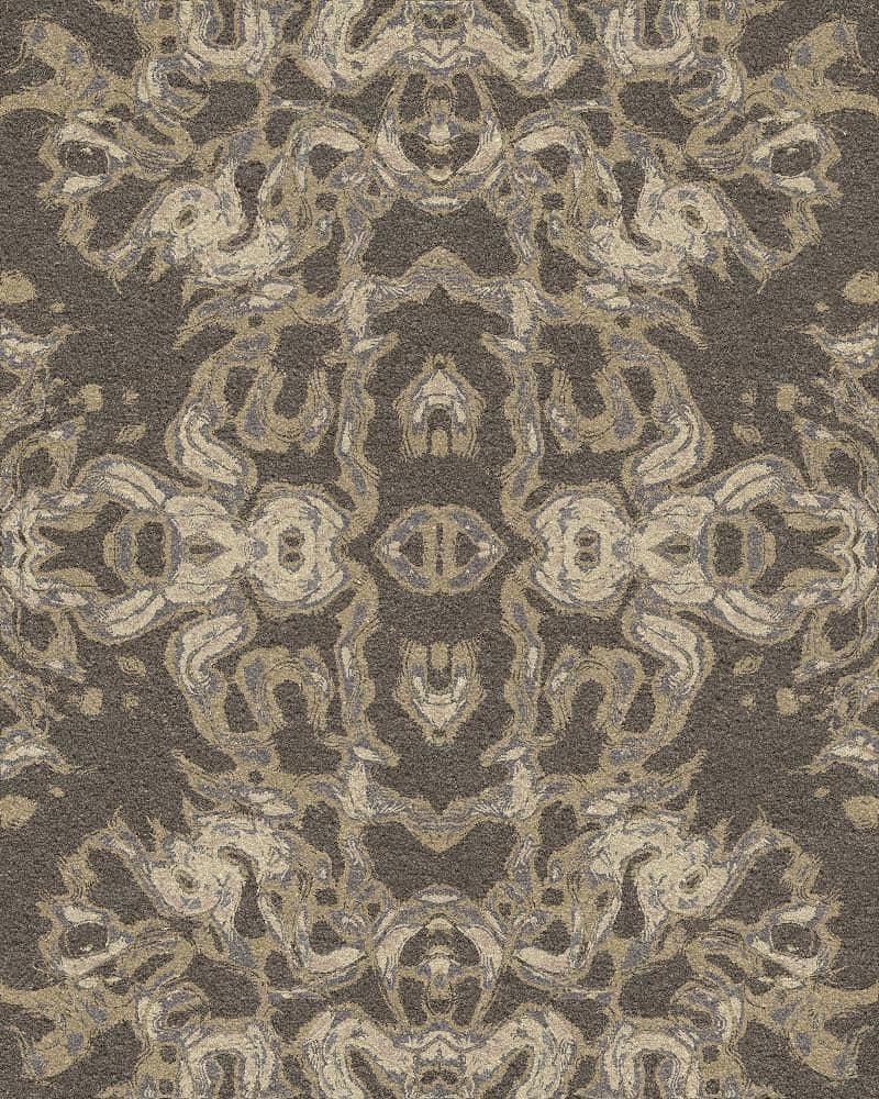 Abstract 14 Custom Carpet 6'8" x 8'4" KNB Mills LLC