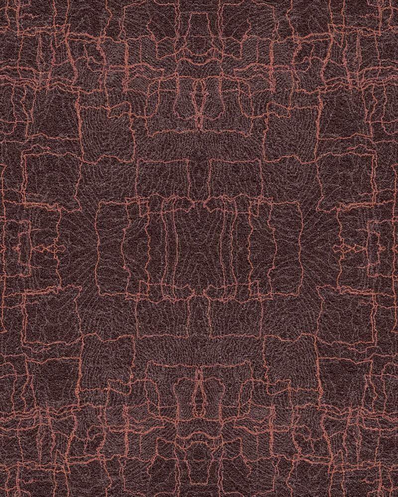 Abstract 16 Custom Carpet 6'8" x 8'4" KNB Mills LLC