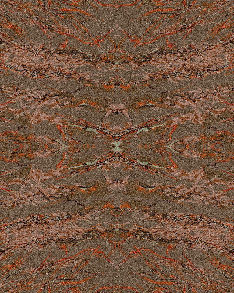 Abstract 32 Custom Carpet 6'8" x 8'4" KNB Mills LLC