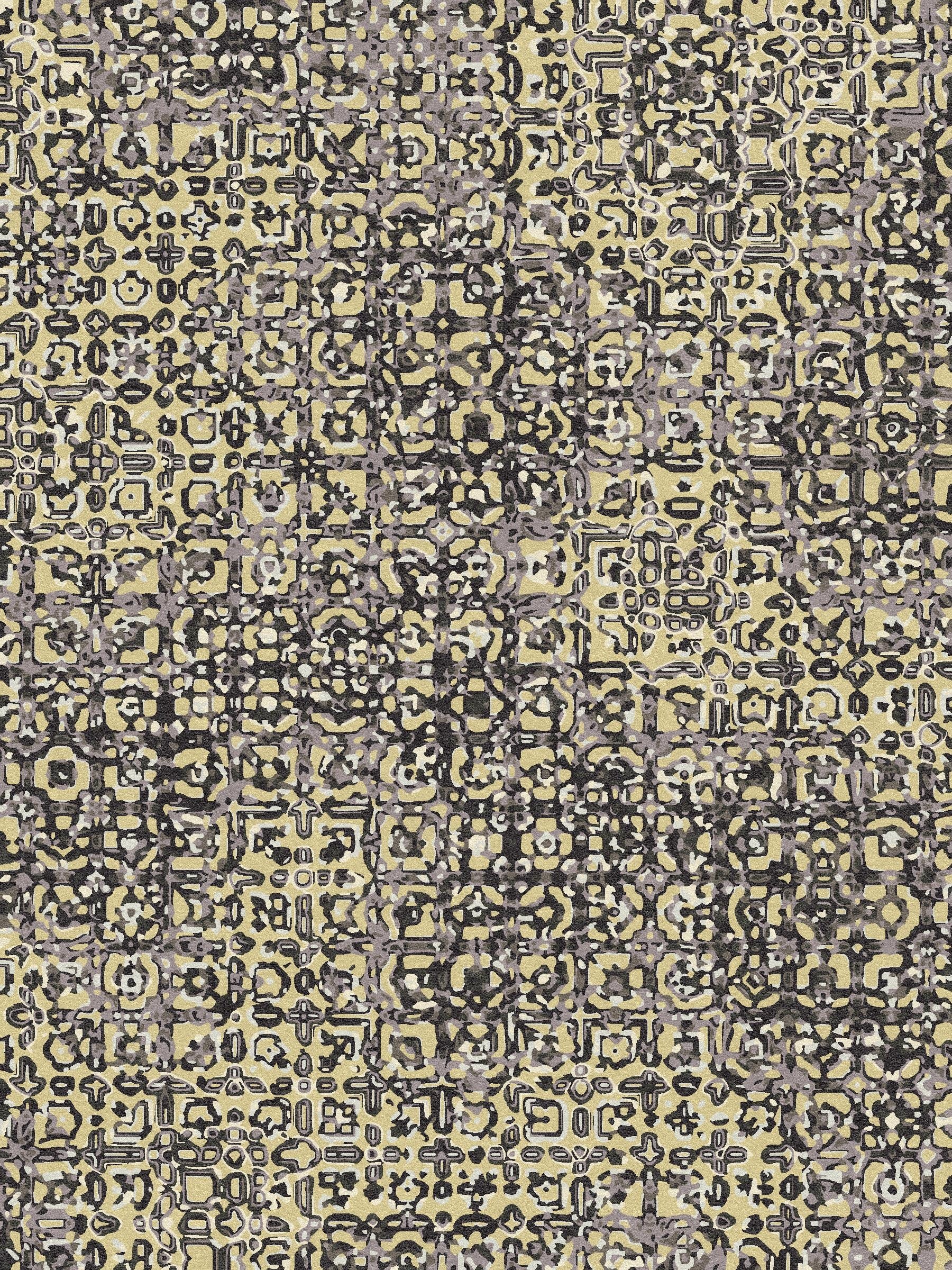 Abstract 39 Custom Carpet 7'6" x 10' KNB Mills LLC