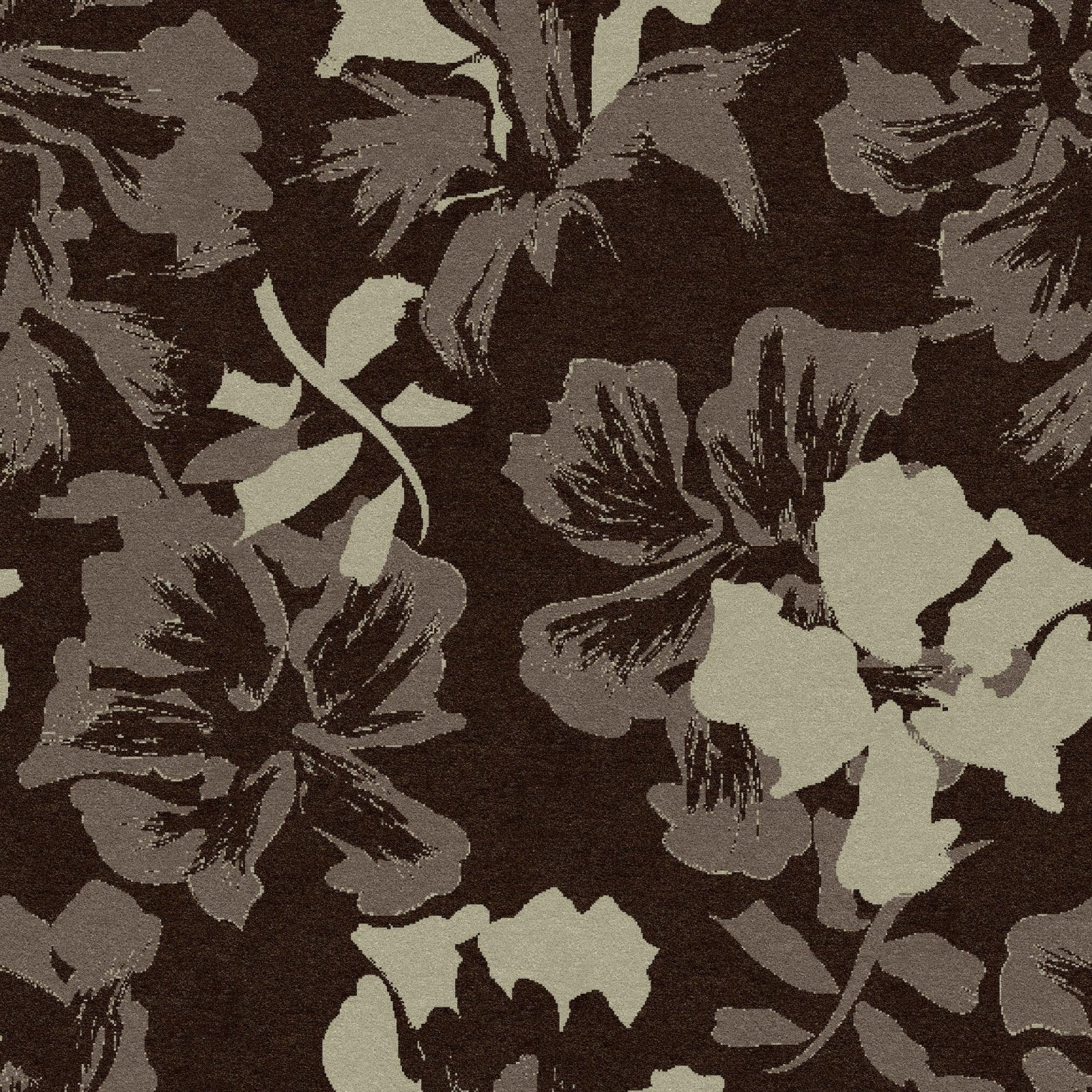Floral Fauna 10 Custom Carpet 4'9" x 4'9" KNB Mills LLC