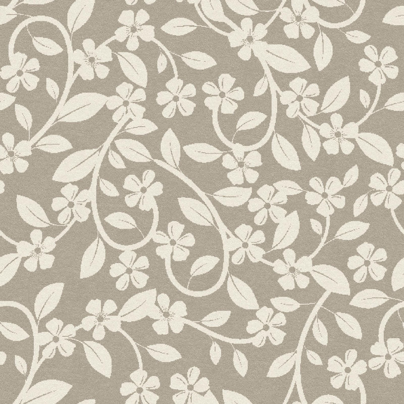 Floral Fauna 14 Custom Carpet 4'9" x 4'9" KNB Mills LLC