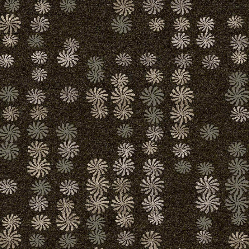 Floral Fauna 30 Custom Carpet 7'7" x 7'7" KNB Mills LLC