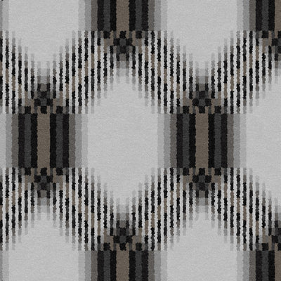 Graphic Pattern 31 Custom Carpet 7'6" x 7'6" KNB Mills LLC
