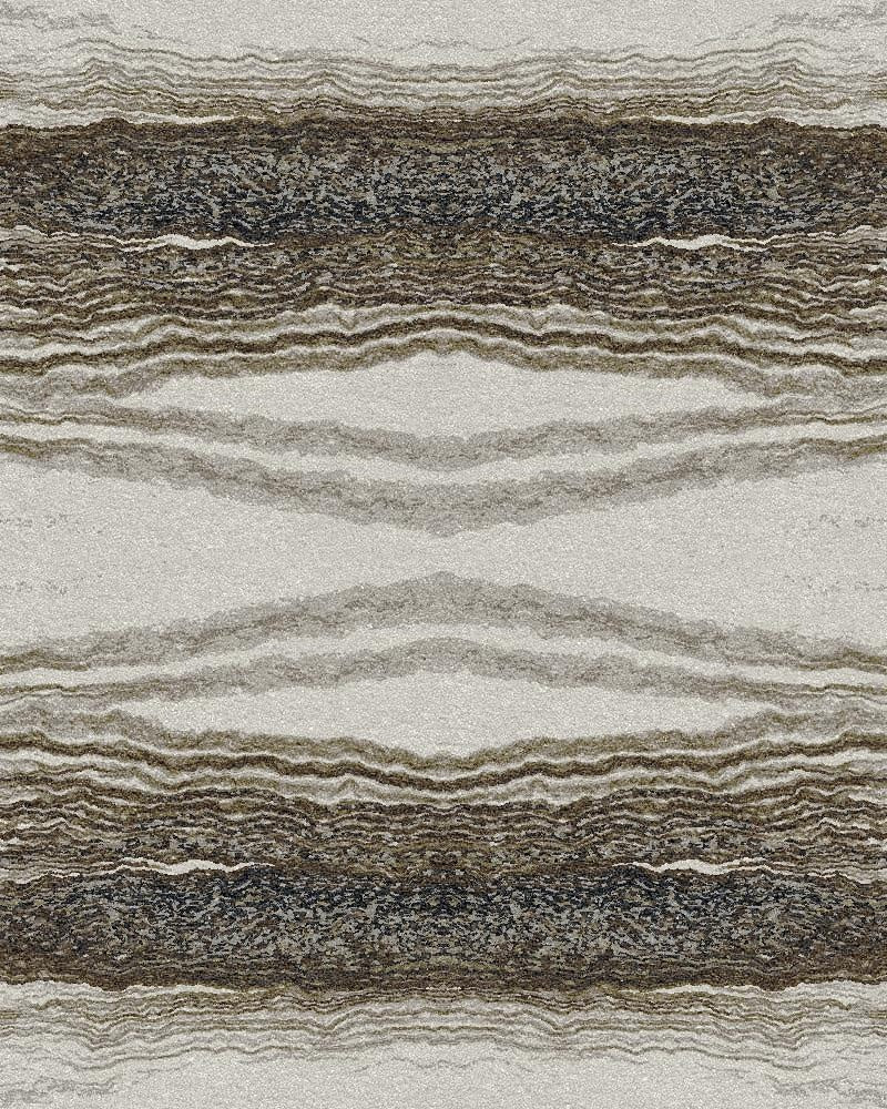 Abstract 31 Custom Carpet 6'8" x 8'4" KNB Mills LLC