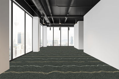 Eccentric Repeat 36 Custom Carpet 7'6" x 7'6" KNB Mills LLC