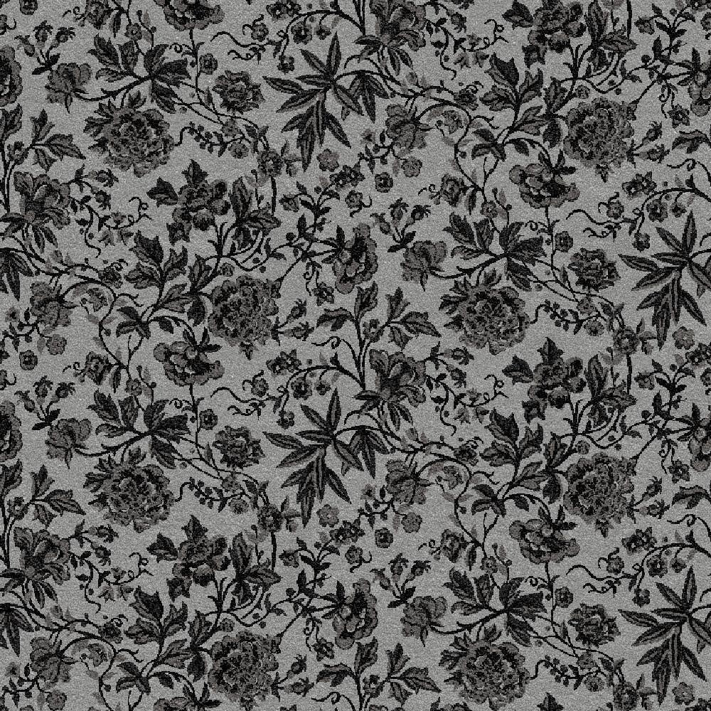 Floral Fauna 23 Custom Carpet 6' x 6' KNB Mills LLC