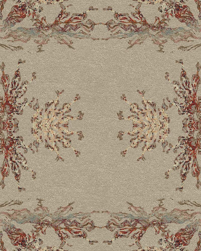 Abstract 29-Custom Carpet-KNB Mills LLC-6'8" x 8'4"-KNB Mills