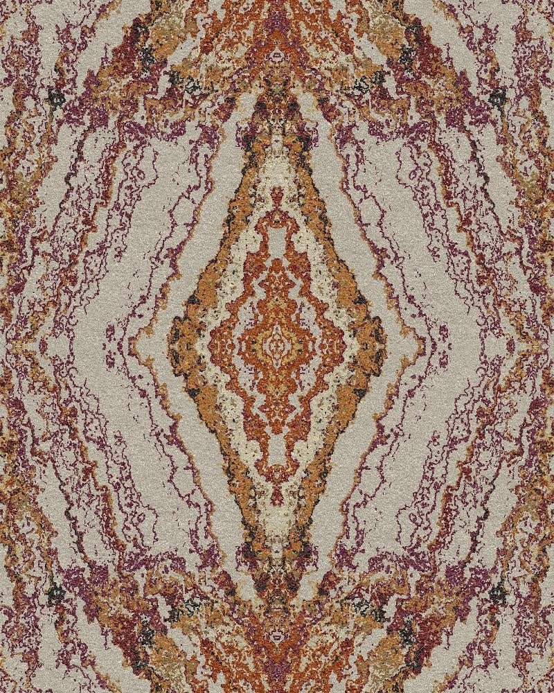 Abstract 30-Custom Carpet-KNB Mills LLC-6'8" x 8'4"-KNB Mills