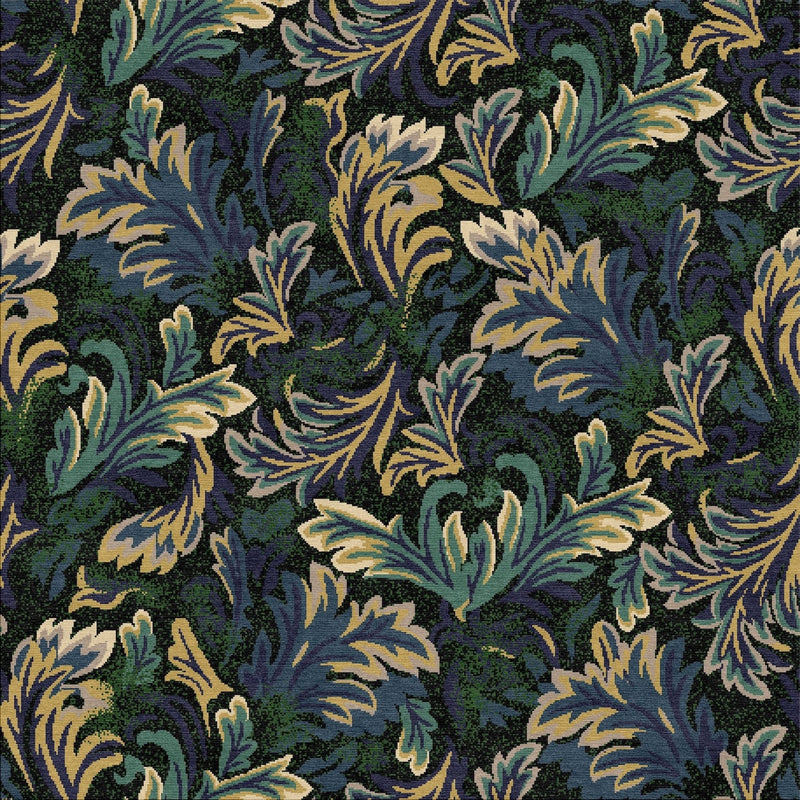 Botanical-Ridgeline Print-Shelmarc-B-614 Jasmine-KNB Mills