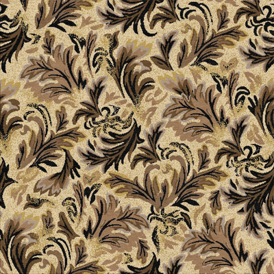 Botanical-Ridgeline Print-Shelmarc-B-614 Jasmine-KNB Mills