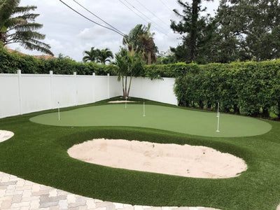 Bunker Turf-Synthetic Grass Turf-GrassTex-G-Sand-Silverback- Unperforated-1 ⅛"-KNB Mills