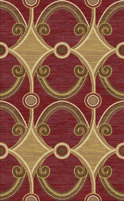 Catalyst-Ridgeline Print-Shelmarc-C-601 Burgundy-KNB Mills