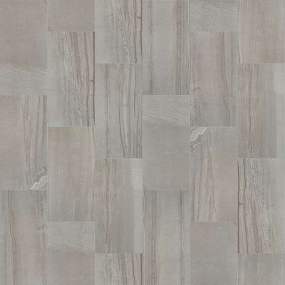 Coliseum 18x36-Tile Stone-Shaw Floors-Pewter 00500-KNB Mills