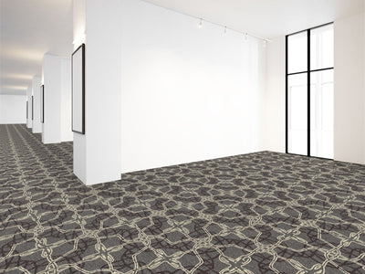 Eccentric Repeat 09-Custom Carpet-KNB Mills LLC-7'6" x 7'6"-KNB Mills