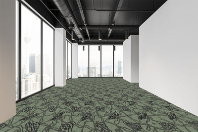 Eccentric Repeat 12-Custom Carpet-KNB Mills LLC-7'6" x 7'6"-KNB Mills