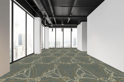 Eccentric Repeat 17-Custom Carpet-KNB Mills LLC-7'6" x 7'6"-KNB Mills