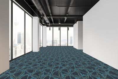 Eccentric Repeat 19-Custom Carpet-KNB Mills LLC-7'6" x 7'6"-KNB Mills