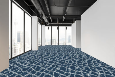 Eccentric Repeat 25-Custom Carpet-KNB Mills LLC-7'6" x 7'6"-KNB Mills