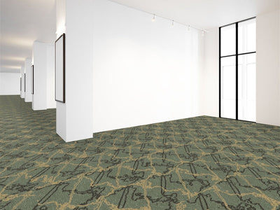 Eccentric Repeat 43-Custom Carpet-KNB Mills LLC-7'6" x 7'6"-KNB Mills