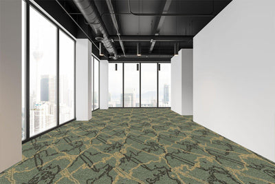 Eccentric Repeat 43-Custom Carpet-KNB Mills LLC-7'6" x 7'6"-KNB Mills