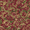 Endless Time-Ridgeline Print-Shelmarc-ET-004 Burgundy-KNB Mills