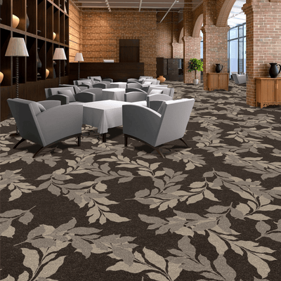 Floral Fauna 02-Custom Carpet-KNB Mills LLC-14'9" x 14'9"-KNB Mills