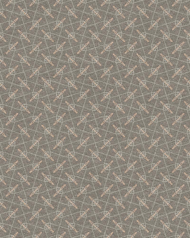 Geometric Repeat 14-Custom Carpet-KNB Mills LLC-6'8" x 8'4"-KNB Mills