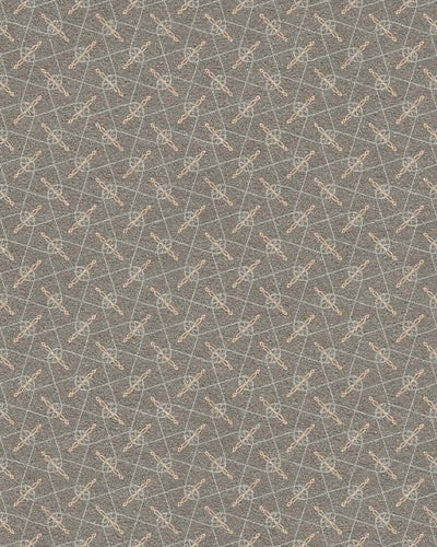 Geometric Repeat 14-Custom Carpet-KNB Mills LLC-6'8" x 8'4"-KNB Mills