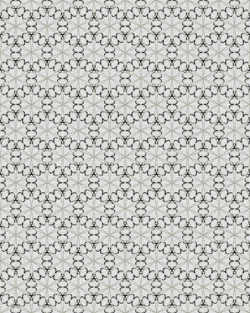 Geometric Repeat 24-Custom Carpet-KNB Mills LLC-6'8" x 8'4"-KNB Mills