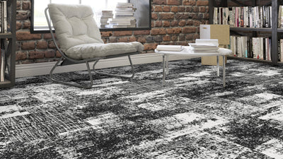 Grain & Bias Carpet Tile-Carpet Tile-Milliken-Needlework 1-KNB Mills