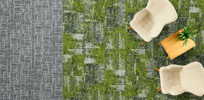 Grain & Bias Carpet Tile-Carpet Tile-Milliken-Needlework 1-KNB Mills