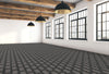 Graphic Pattern 02-Custom Carpet-KNB Mills LLC-7'6" x 7'6"-KNB Mills