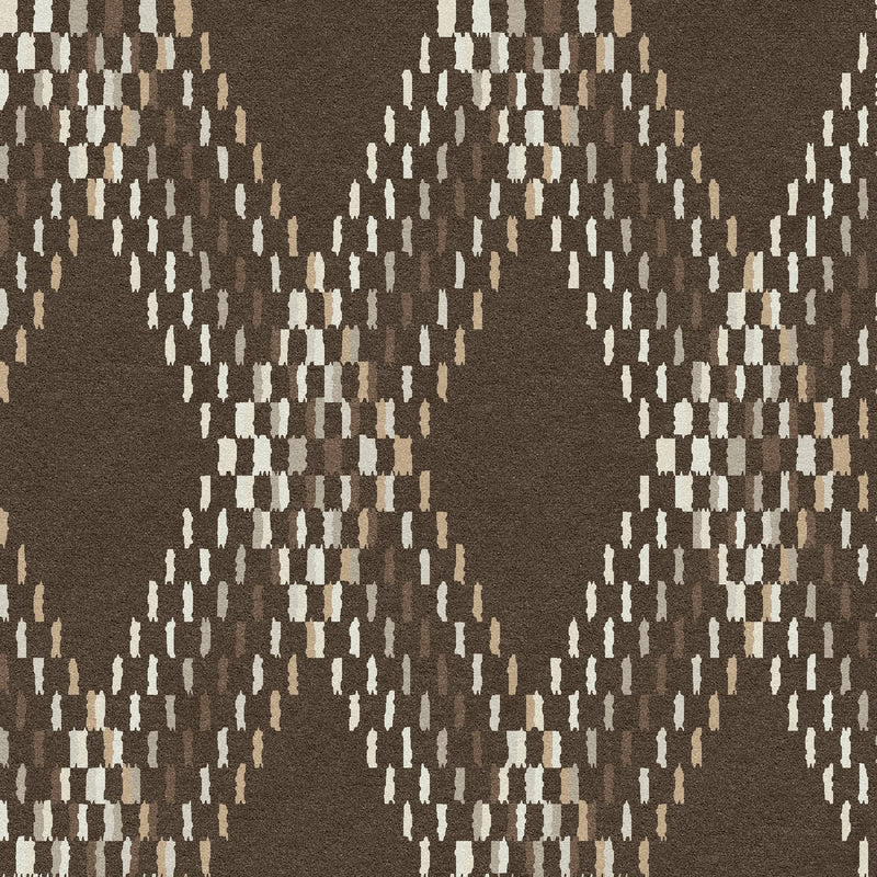 Graphic Pattern 11-Custom Carpet-KNB Mills LLC-7'6" x 7'6"-KNB Mills