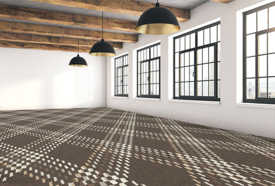 Graphic Pattern 11-Custom Carpet-KNB Mills LLC-7'6" x 7'6"-KNB Mills