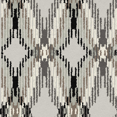 Graphic Pattern 17-Custom Carpet-KNB Mills LLC-7'6" x 7'6"-KNB Mills