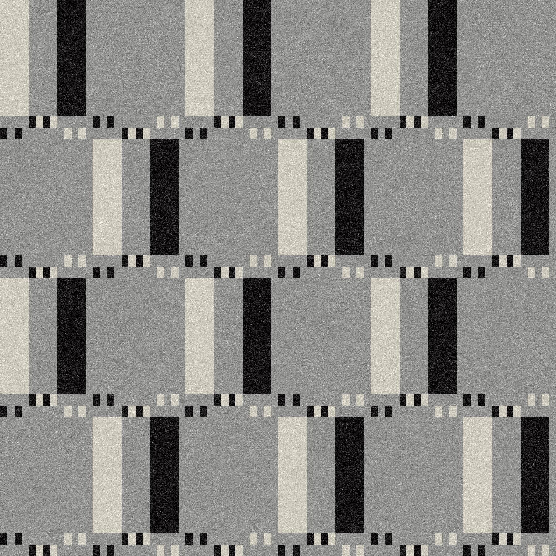 Graphic Pattern 20-Custom Carpet-KNB Mills LLC-7'6" x 7'6"-KNB Mills