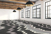 Graphic Pattern 22-Custom Carpet-KNB Mills LLC-7'6" x 7'6"-KNB Mills