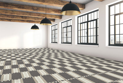 Graphic Pattern 24-Custom Carpet-KNB Mills LLC-7'6" x 7'6"-KNB Mills