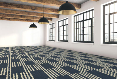 Graphic Pattern 26-Custom Carpet-KNB Mills LLC-7'6" x 7'6"-KNB Mills