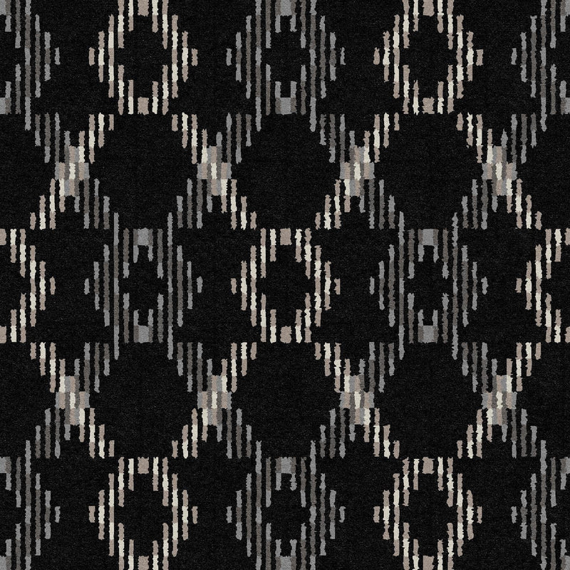 Graphic Pattern 28-Custom Carpet-KNB Mills LLC-7'6" x 7'6"-KNB Mills