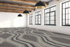 Graphic Pattern 32-Custom Carpet-KNB Mills LLC-7'6" x 7'6"-KNB Mills