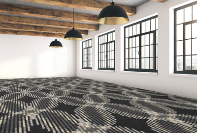 Graphic Pattern 34-Custom Carpet-KNB Mills LLC-7'6" x 7'6"-KNB Mills