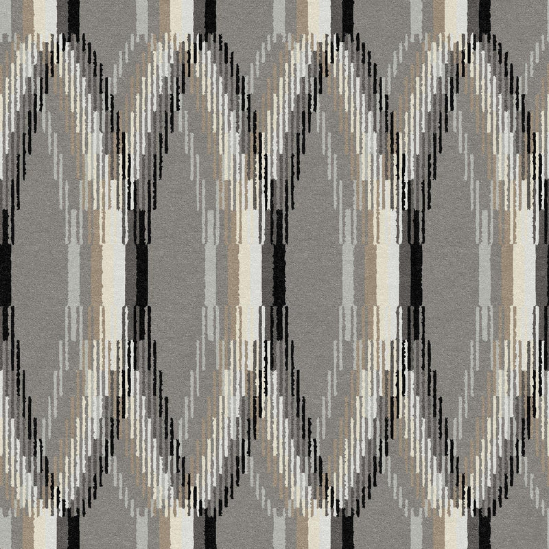 Graphic Pattern 35-Custom Carpet-KNB Mills LLC-7'6" x 7'6"-KNB Mills