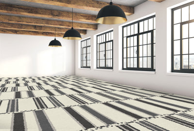 Graphic Pattern 36-Custom Carpet-KNB Mills LLC-7'6" x 7'6"-KNB Mills