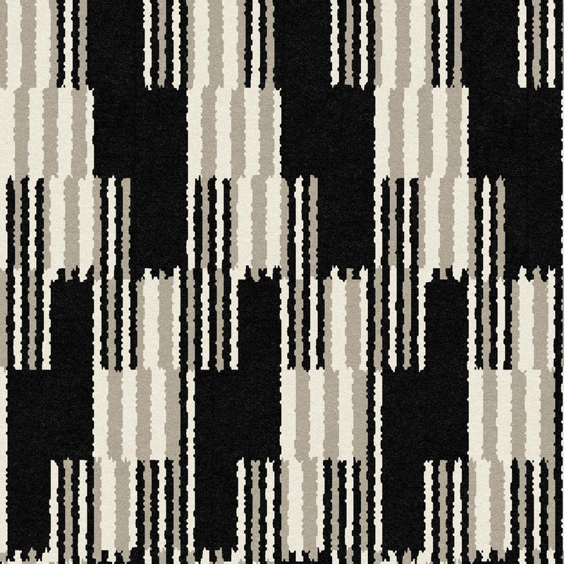 Graphic Pattern 41-Custom Carpet-KNB Mills LLC-7'6" x 7'6"-KNB Mills