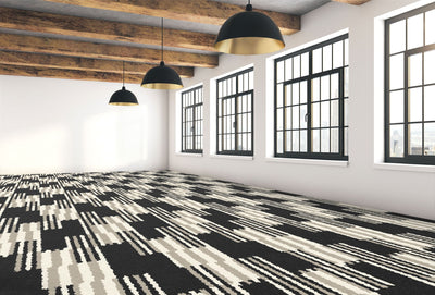 Graphic Pattern 41-Custom Carpet-KNB Mills LLC-7'6" x 7'6"-KNB Mills