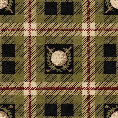 Kilted Plaid II-Ridgeline Print-Shelmarc-KP-701 Olive Club-KNB Mills